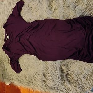 Motherhood Maternity short sleeves dress